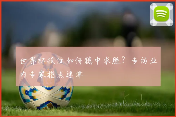 世界杯投注如何稳中求胜？专访业内专家指点迷津